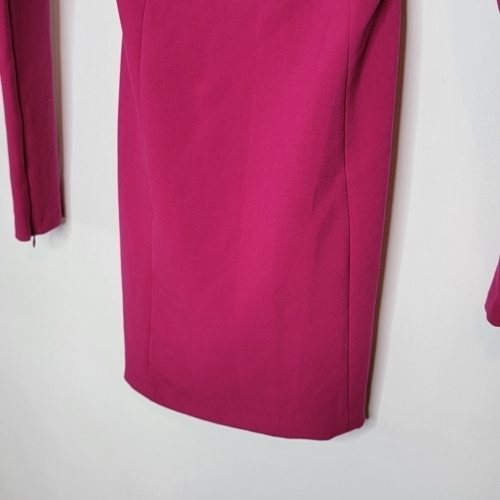 Zara Fuchsia Long Sleeve Dress - Picture 6 of 15